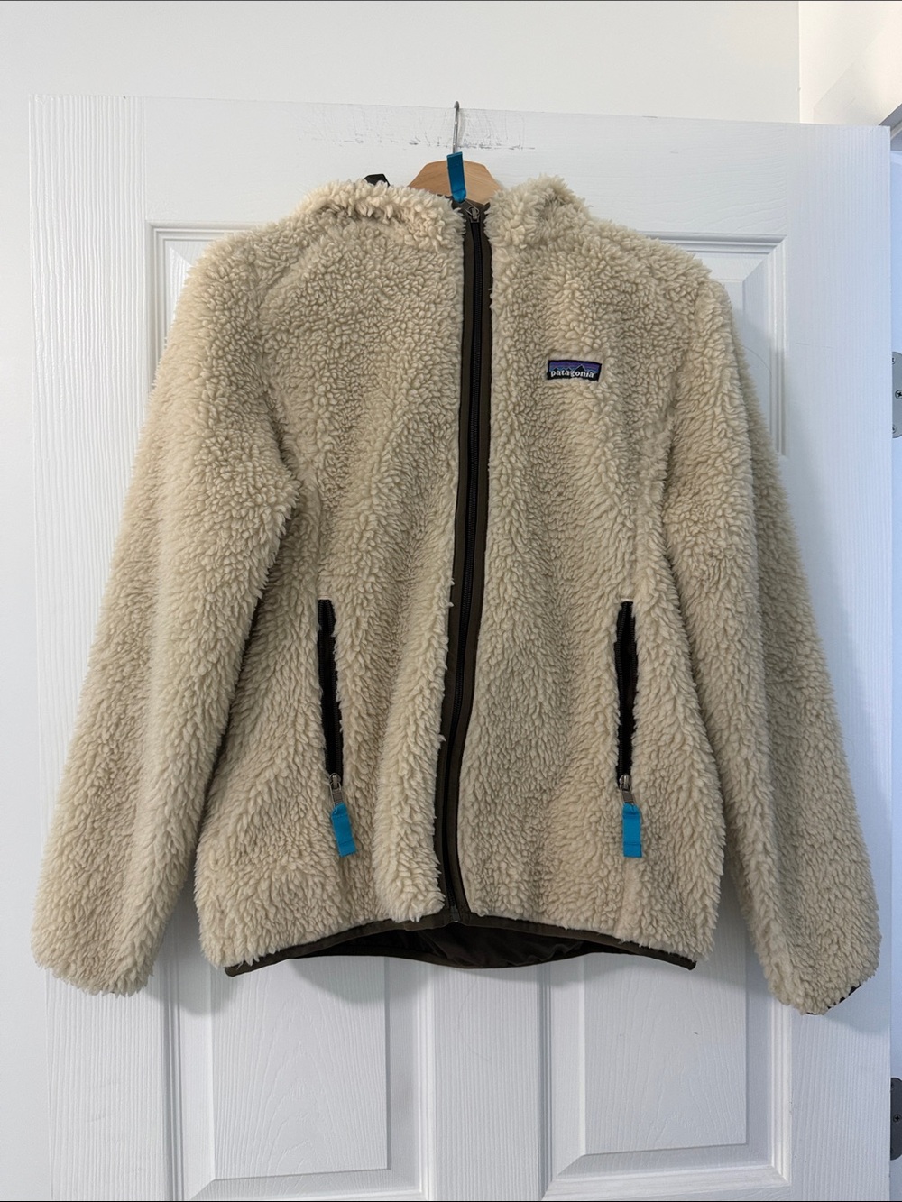 Patagonia retro pile hoodie medium